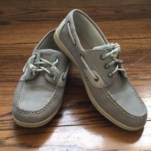 Sperry Top-sider Songfish Boat Shoe in Grey